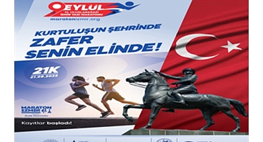 9 Eylül Yarı Maratonu için kayıt zamanı