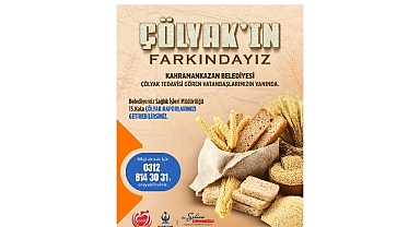 Kahramankazan Belediyesi’nden Çölyak Hastalarına Destek