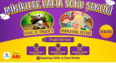 Nevşehir Belediyesi’nden Miniklere Hafta Sonu Şenliği