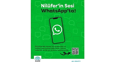 Nilüfer Belediyesi WhatsApp kanalı yayında