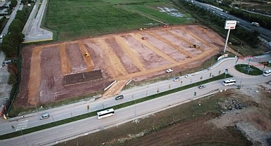 Milli maç için 220 dönümlük dev organizasyon alanı hazır