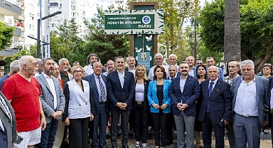 Hüseyin Atılgan’ın ismi Yenişehir’de parka verildi