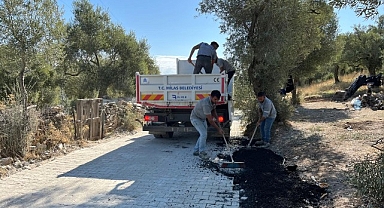Milas Belediyesi, İlçemiz Mahallelerindeki Hummalı Çalışmalarını Sürdürüyor