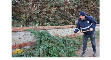 Kartepe’de Mezarlıklara Düzenli Bakım