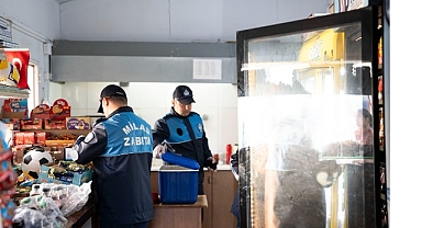 Milas Belediyesi Zabıtası’ndan Okul Kantinlerinde Denetim