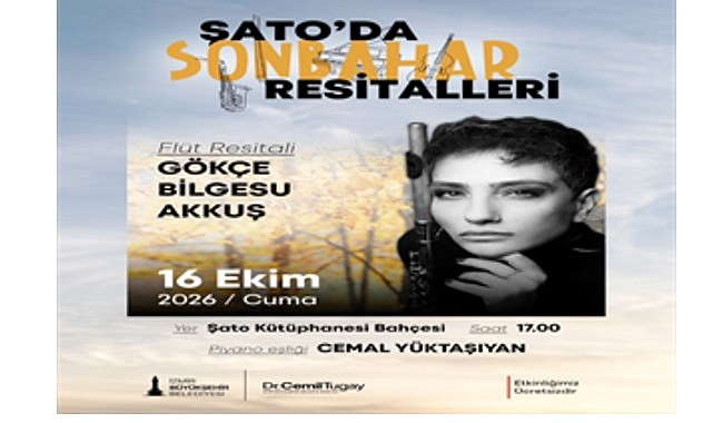 “Şato’da Sonbahar Resitalleri” başlıyor